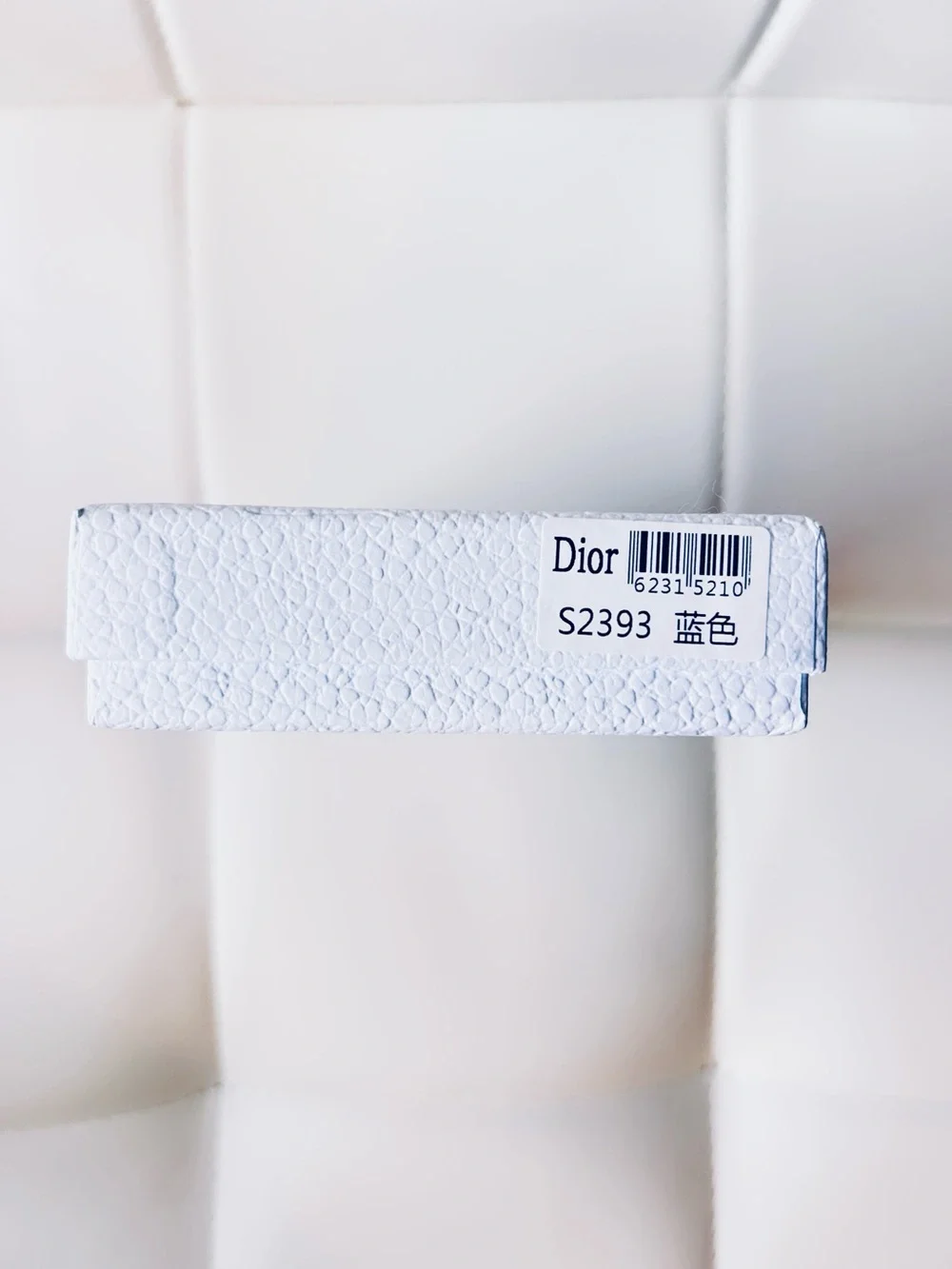 Dior 30 Montaigne Dahlia Card Holder Coin Pouch Blue Dior Oblique Jacquard